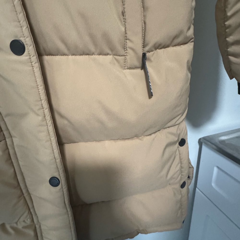 Bcbgeneration Beige Puffer Coat - image 5